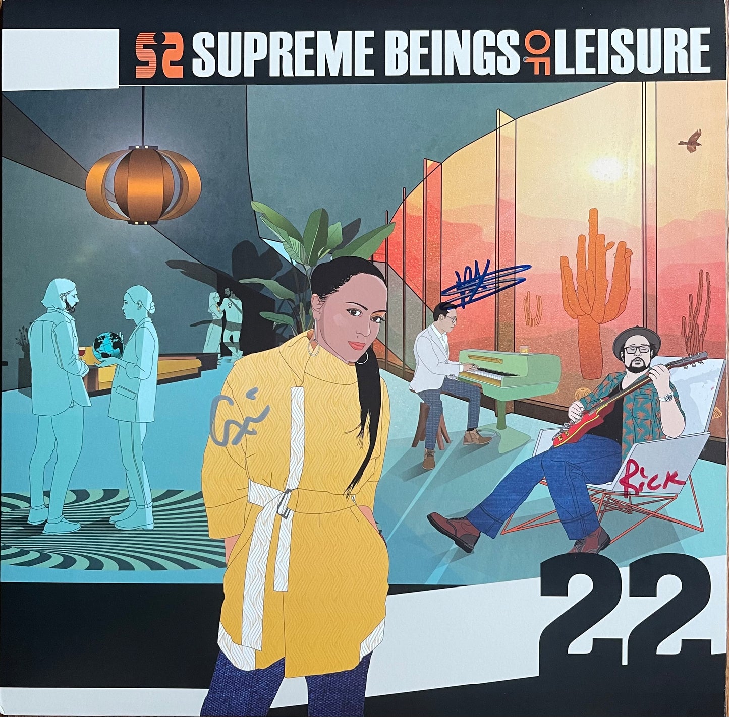 Supreme Beings of Leisure - Limited Edition 22 Signed Vinyl