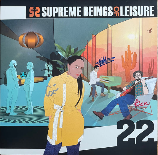 Supreme Beings of Leisure - Limited Edition 22 Signed Vinyl